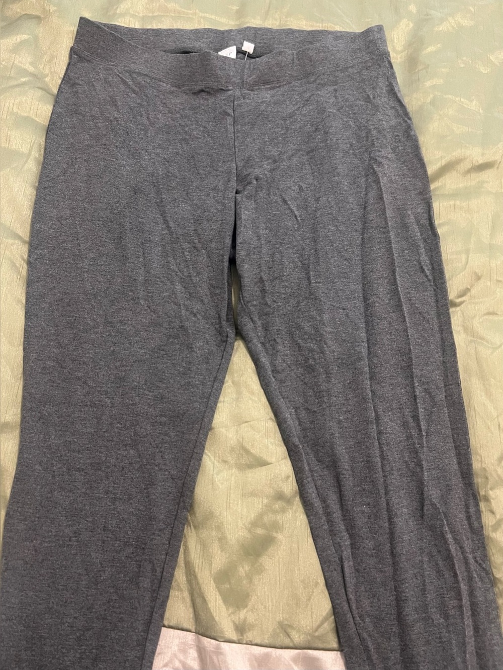 GAP Womens Dark Gray Stretch Leggings Size XL